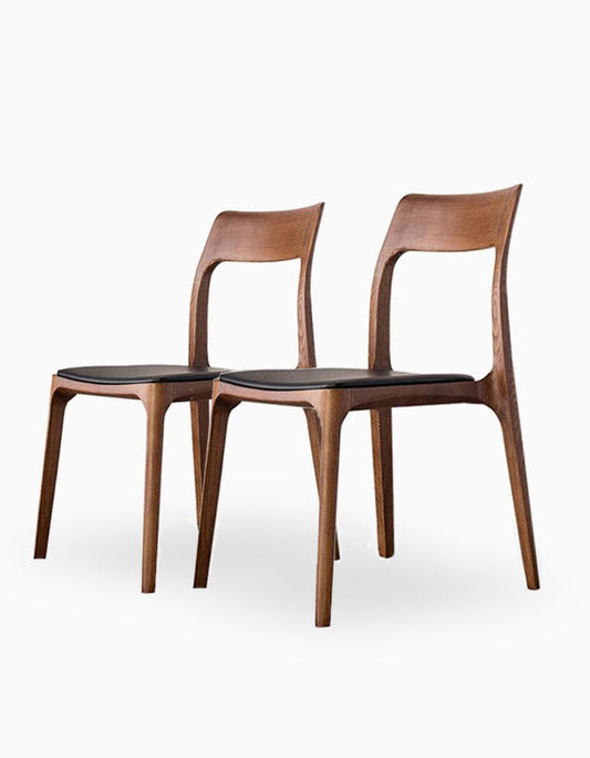 A Set Of Hans Wegner CH3 Dining Chairs, Dark Oak